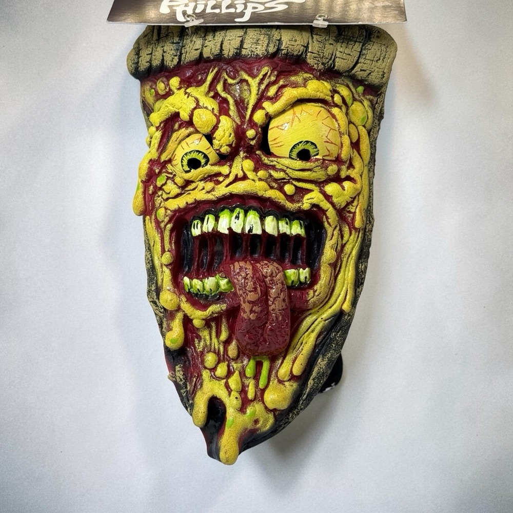 Jimbo Phillips Zombie Face Mask Adult Halloween Horror Skate Art Costume New